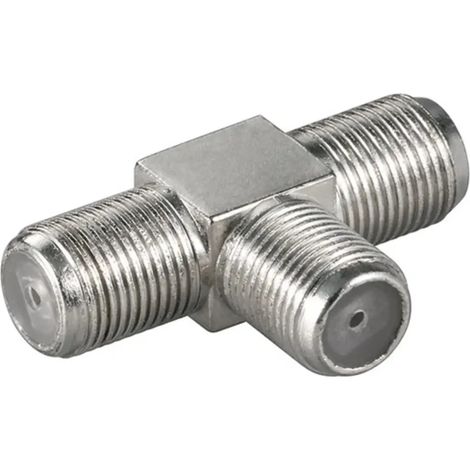 tripla satellitare tipo f da 1 presa a 2 prese sdoppiatore tv zinco 1 pezzo