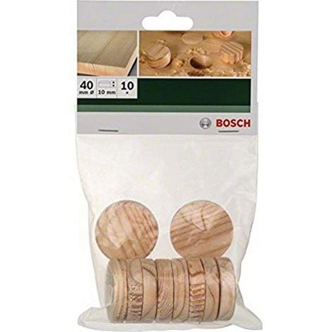 Bosch 2609255325 DIY - Tamponi di legno, 40 x 10 (10) (1/3)