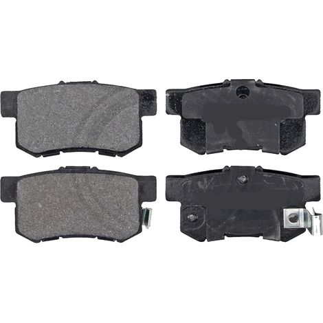 KIT PASTIGLIE FRENO POSTERIORI compatibile con HONDA CIVIC VII COUPE (EM2,EU,EP,EV,ES,ET) / PASTIGLIE FRENANTI AUTO OEM FDB956 , / SOSTITUZIONE DIRETTA / BASSA POLVERE / SILENZIOSO