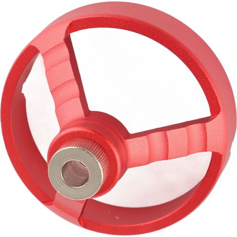 Guide de perçage vertical pour outils de travail du bois 5/6/7/8/9/10 mm (rouge)