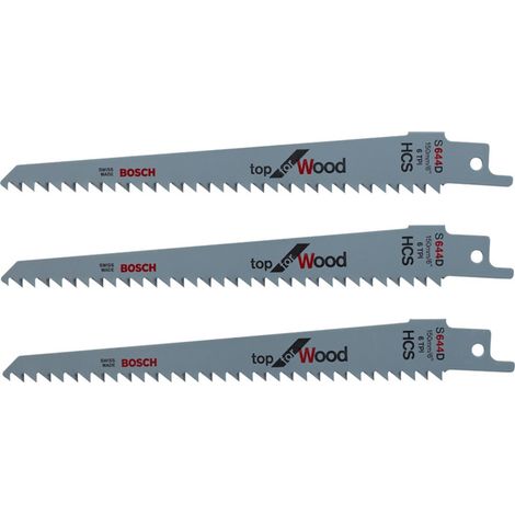 Bosch Home and Garden F016800303 Keo 3er Sägeblatt Set Sägeblatt-Länge 150 mm 1 St.
