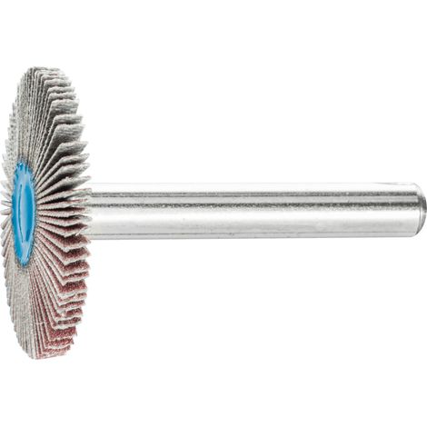 PFERD TOOLS Korund Fächerschleifer F Ø 30x3 mm Schaft-Ø 6 mm A240 für Feinschliff und Finish 10 Stk