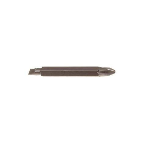 Inserti Doppio Taglio Per Avvitatori - ø mm.0,8x4,5+croce PH 1 blister
