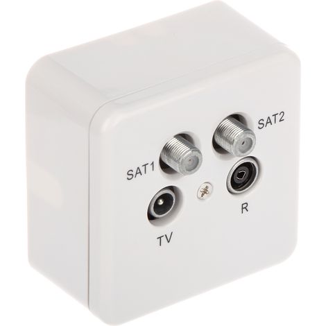 GAR-SAT/2F-SIG Presa terminale SAT R-TV (1/4)