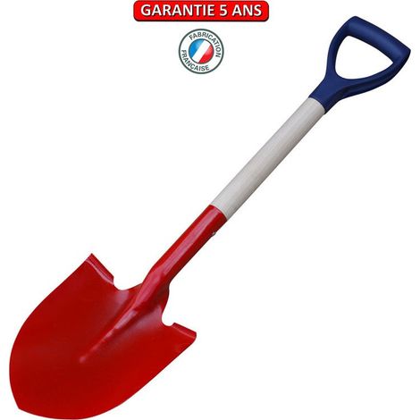 Pala da pompiere con bordo rosso e manico, 860 mm OUTILS PERRIN