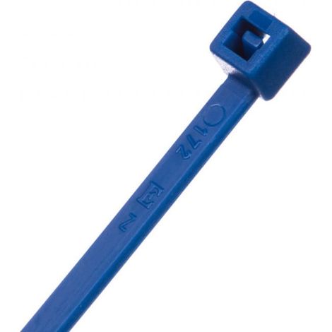 Brida para cables azul 140x3,5 mm 5209BE BMBL1436 /100 unidades/