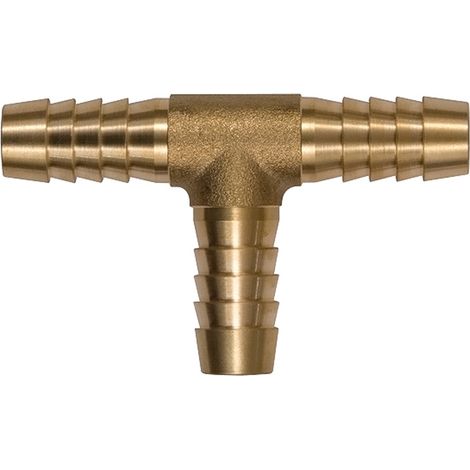 Riegler T-Schlauchverbindungsstutzen, für Schlauch LW 8 mm, Messing (1/3)