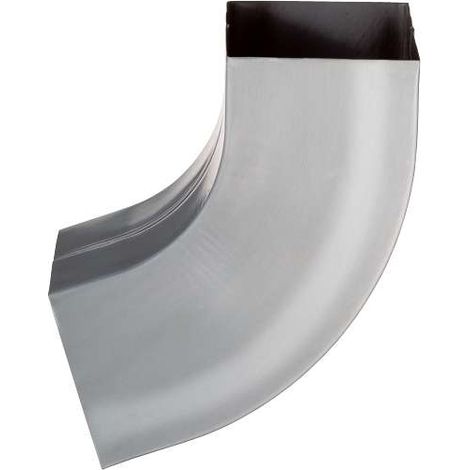 GRÖMO ZINK Vierkantbogen TITANZINK 80x80, 62160 (1/2)