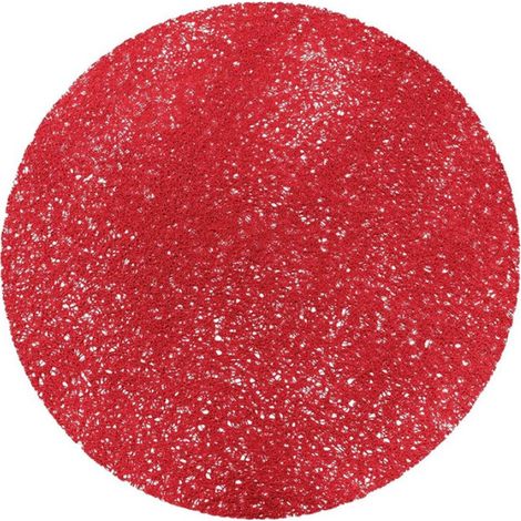 Set de Table Rond "Tortilla" 38cm Rouge (1/2)