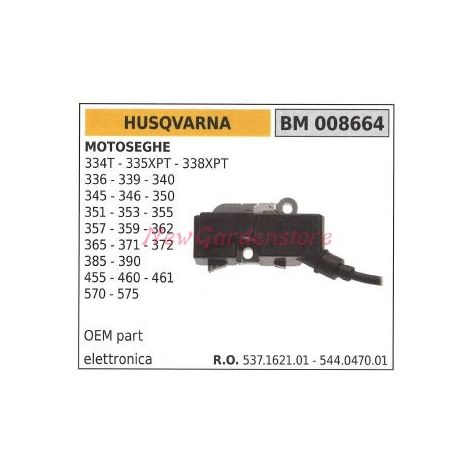 bobina accensione HUSQVARNA per motoseghe 334t 335xpt 338xpt 336 339 340 345 346