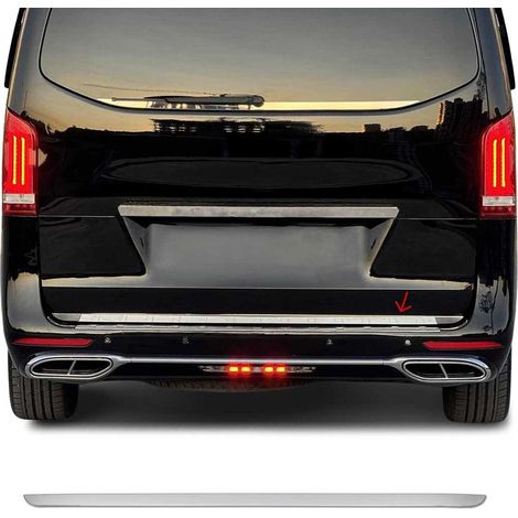 Garniture de Hayon Coffre pour Mercedes Vito W447 2014-2026 acier inox