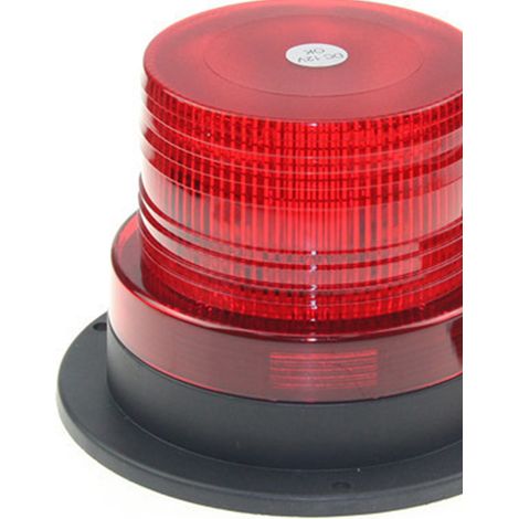 Feux LED 12V pour véhicule, petites lampes jaunes de signalisation, gyrophares de toit, feux clignotants d'engin, ampoules bus scolaire (Rouge) (1/5)