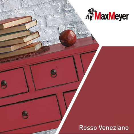 MaxMeyer Smalto Satinato Poliuretanico Rosso Veneziano 0,75 l (1/2)