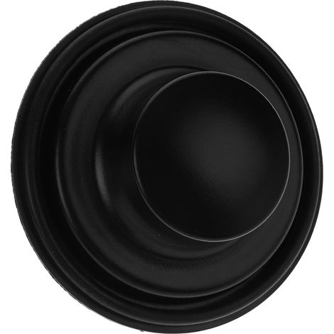 Bonde de lavabo, inox/silicone, pour salle de bain et vasque (1/5)