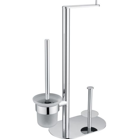 Deante ROUND ADR 0732 supporto per carta igienica multifunzione cromato (1/4)