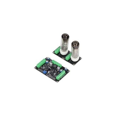 Kit de commande de circuit imprimé pour tubes électroniques, module de commande à double canal avec indicateur de niveau DC12V pour bricolage (1/5)