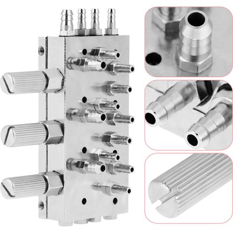 Matériaux et instruments dentaires, accessoires pour corps de valve de fauteuil dentaire, quincaillerie pour valves à triple diaphragme, instruments dentaires (1/5)