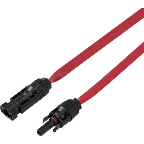 TRU COMPONENTS TC-13805772 Rallonge de câble solaire 4.0 mm² 30 A Longueur de câble 1 m