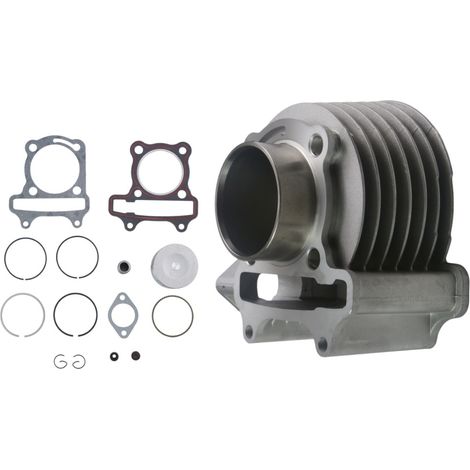 Kit cylindre GY6 125 – Adapté pour moteur SYM125, GR125, XS125T – Piston 52 4mm – Scooter (1/3)