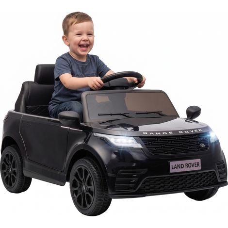 AIYAPLAY Range Rover Velar Licensed Kids Ride on Car with Remote, Black (1/5)