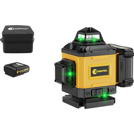 Niveau Laser, 16 Lignes, Mesure de Précision, 8 Ligne 1 Batterie (1/2)