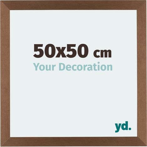 Cadre Puzzle 50x50 cm - cm - Cuivre Décor - MDF - Mura. (1/5)