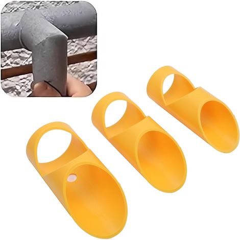 3 pcs outil de coupe d'isolation de tuyau en mousse de petite taille, Clip de coupe jig 3 tailles pour les maisons, les industries et les lieux commerciaux, le luminaire (u2n-12) (1/5)
