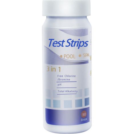 Bandelettes de test de dureté de l'eau - Kit de test rapide et facile avec 50 bandelettes à 0-425 ppm Test de dureté totale de calcium et de magnésium Idéal pour les adoucisseurs Lave-vaisselle Puits (1/5)