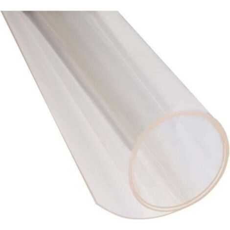 Film de Protection pour Table - épaisseur 2 mm/Bordures biseautées - Made in Germany - Transparent - différentes Tailles/Coupe sur-Mesure Disponibles (Largeur 90 cm x Longueur: 150 cm) (1/2)