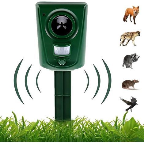 Répulsif Ultrason Pour Chats Extérieur Imperméable Avec Détecteur De Mouvement Pour Jardin Et Cour (1/4)