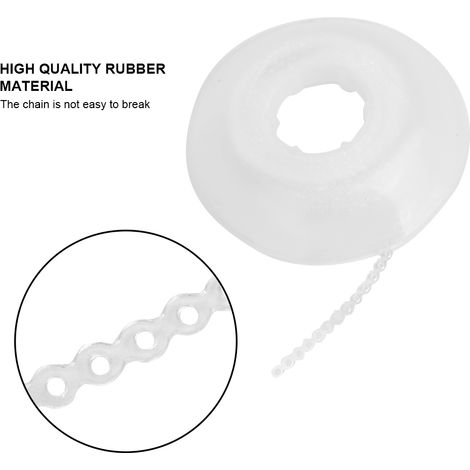 Lot de Chaînes Élastiques Orthodontiques pour Correction Dentaire, Bande Continue Ultra Flexible (Distance Courte) (1/5)