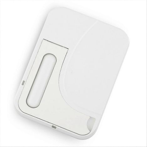 Miroir de maquillage de voyage rechargeable, miroir de beauté portable avec éclairage LED 3 couleurs et écran tactile à luminosité réglable (1/5)