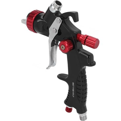 Pistolet à peinture pneumatique haute précision et haute atomisation, filetage mâle G1/4, 600 ml, pour applications automobiles et industrielles. (1/5)