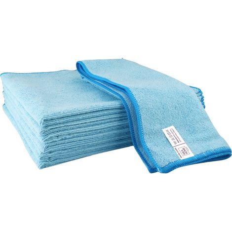 Panni per pavimenti in microfibra IH 50x60 cm, blu, confezione da 8 pezzi (1/5)