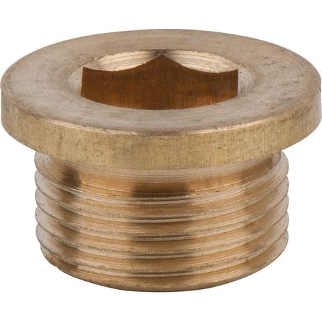 Vis de vidange, 6 pans creux 12mm, M20x1,5x12mm, pack de 10