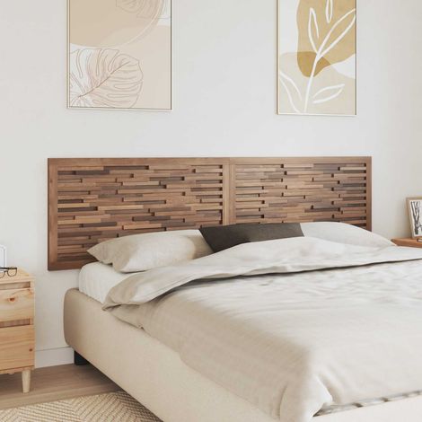 Cabecero de Cama Natural Madera de teca maciza