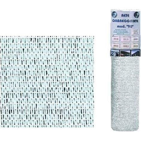 RETE OMBREGGIANTE 90% BIANCA ASOLE RINFORZATE   - mt.50x1,5h -  FER 430845
