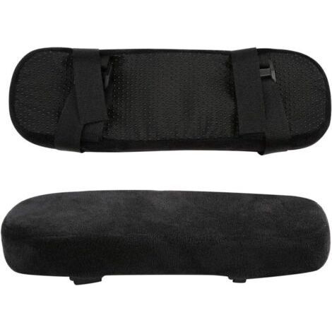 ALLIANDISCoussin de Coude, 2 pièces Mousse à Mémoire Protège-Accoudoirs Coude Support Coussinets de Bras Chaise Accoudoirs Souple Oreiller pour Les Coudes (1/5)