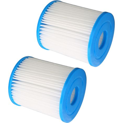 2er-Pack Bestway Typ I Ersatzfilter für aufblasbare Kinder-Whirlpools, Karton mit 2 Stück (1/5)