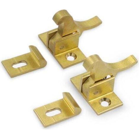 Pieces Sliding Lock Barrel Buckle Lock Bolts for Toilet Doors and Windows, All Types of Interior Hardware (1/4)