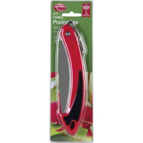 Filiyano-Scie d'élagage pliante Ambassador Taille unique Rouge/Noir Rouge/Noir Taille unique