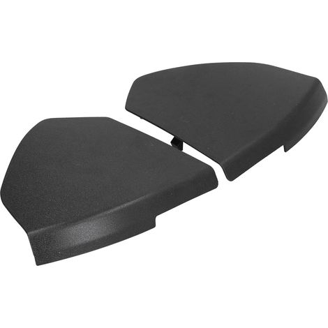 Paire de caches supérieurs de portière avant gauche droite 2117270148 pour Mercedes Classe E W211 2003-2006 Noir (1/5)