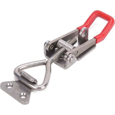 Loqueteau pour meuble Réglables, Loquet de Boîte, Sauterelle de Serrage Réglables Fermoir à Levier, Fermetures de Serrage, Capacité de Charge Jusqu'à 250 kg (1/4)