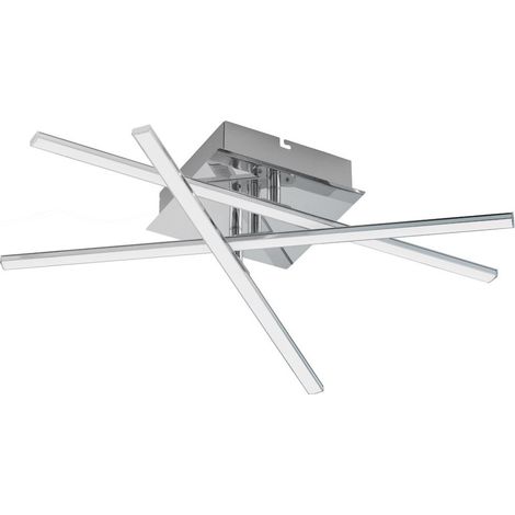 LED plafonnier Lasana 1 - 18w gris - 95567 (1/3)