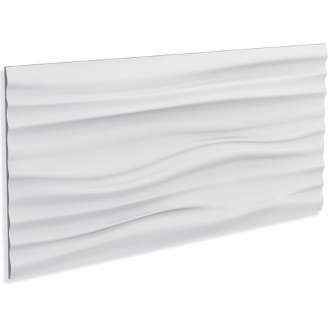 Panneau décoratif mural polyuréthane 12 x 380 x 760 – Résistant aux chocs – Prêt à peindre – Installation facile avec colle – Decoflair (1/3)
