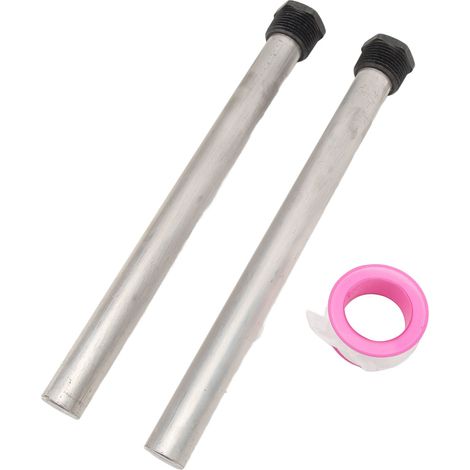 Tige anodique 2 pièces pour chauffe-eau RV, 19 x 235 mm, filetage 3/4 NPT, protection anti-corrosion compatible Mor-Flo, remplacement durable. (1/5)