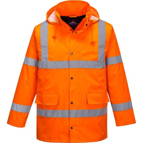 Parka haute visibilité matelassée Portwest traffic Orange 4XL (1/5)