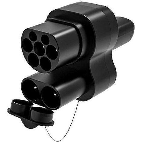 Adaptateur de charge pour véhicule électrique compatible CCS2, connecteur de charge AC+DC 250 A, adaptateur de connexion pour chargeur de véhicule électrique, adaptateur de charge rapide (1/5)