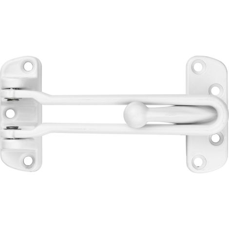 Barre de Blocage SPN110-21W - Verrou Sécurité Porte, Blanc (1/3)