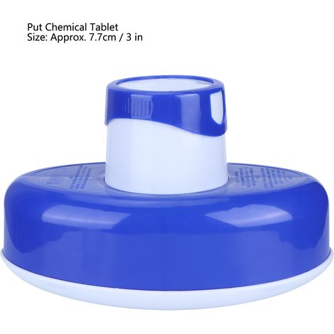 Distributeur de produits chimiques pour piscine, pastilles de chlore flottantes de 7,6 cm (3 pouces), accessoires pour piscine (1/5)